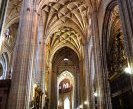 Inside of the Сathedral of Segovia. Spain.