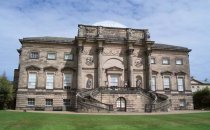 Kedleston Hall, Derbyshire, Eng.; designed by James Paine and Robert Adam.